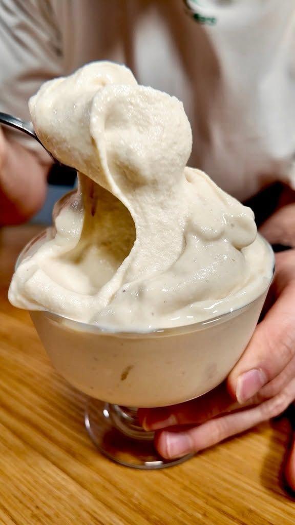 Helado cremoso keto