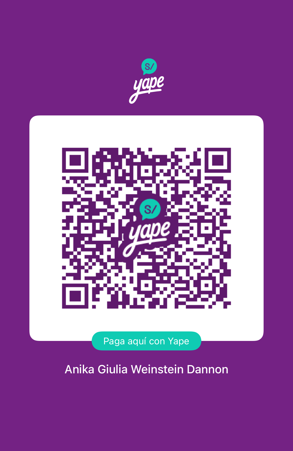 QR Yape Anika